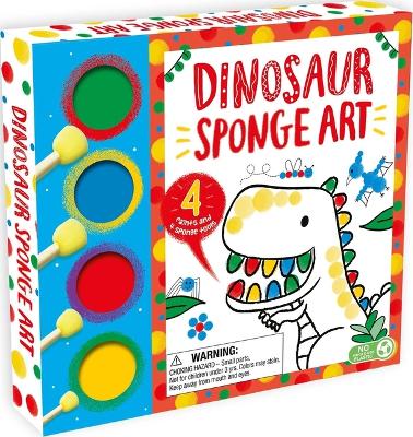 Book cover for Dinosaur Sponge Art