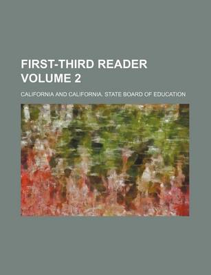 Book cover for First-Third Reader Volume 2