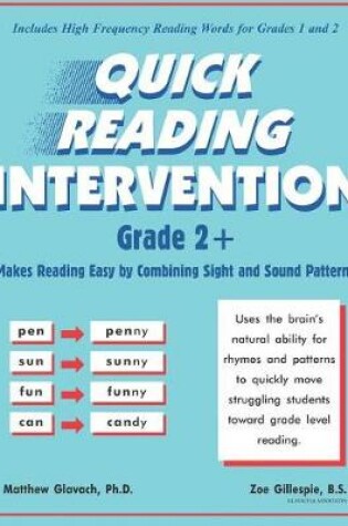 Cover of Quick Reading Intervention Grade 2+
