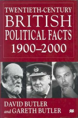 Cover of Twentieth-Century British Political Facts, 1900-2000