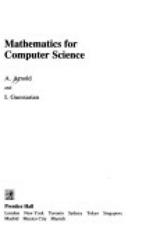 Cover of Maths For Computer Science