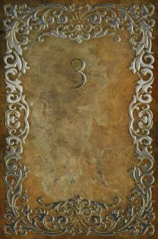 Cover of Monogram "3" Notebook
