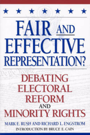 Cover of Fair and Effective Representation?