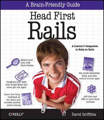 Book cover for Head First Rails