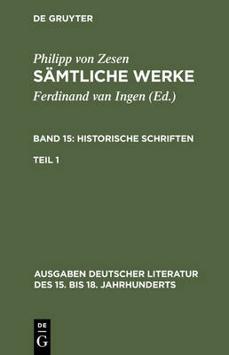 Book cover for Historische Schriften. Erster Teil