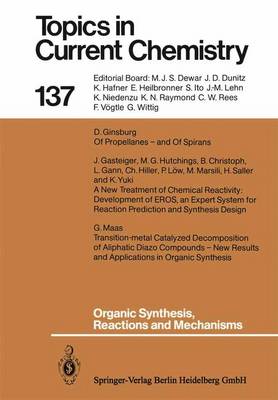 Book cover for Organic Synthesis, Reactions and Mechanisms