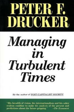 Cover of Managing in Turbulent Times