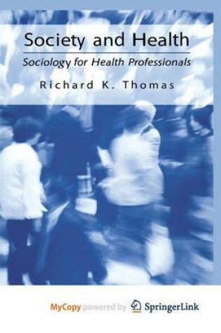 Cover of Society and Health