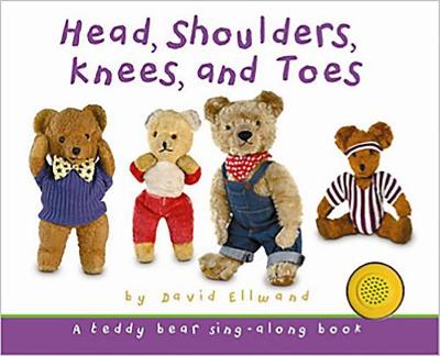 Book cover for Head, Shoulders, Knees and Toes Sound book Teddy Sound book