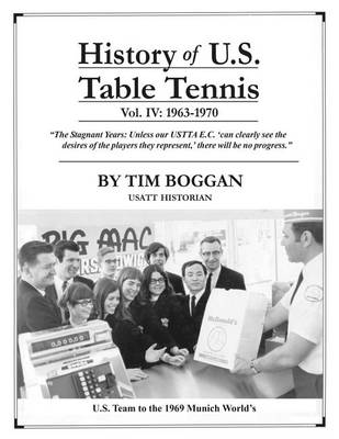 Book cover for History of U.S. Table Tennis Volume 4