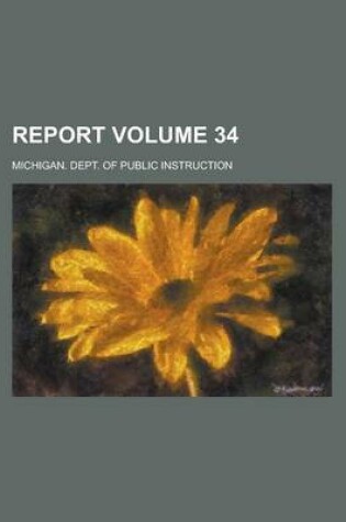 Cover of Report Volume 34