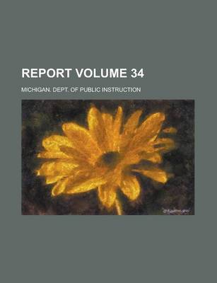 Book cover for Report Volume 34