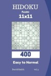 Book cover for Hidoku Puzzles - 400 Easy to Normal 11x11 Vol.5