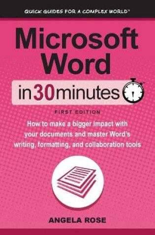 Cover of Microsoft Word In 30 Minutes