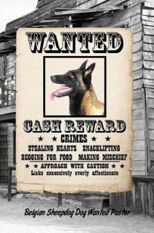 Cover of Belgian Sheepdog Dog Wanted Poster