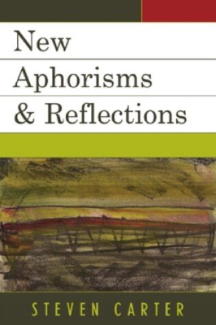 Cover of New Aphorisms & Reflections