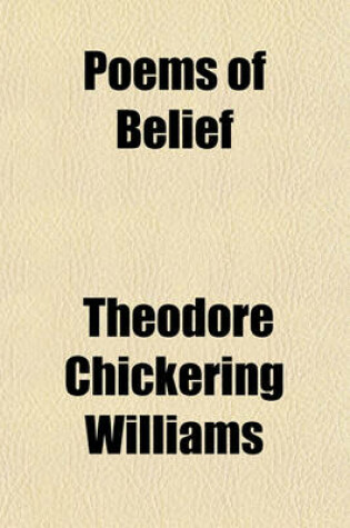 Cover of Poems of Belief