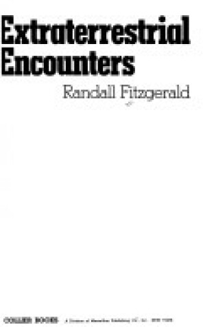 Cover of The Complete Book of Extraterrestrial Encounters