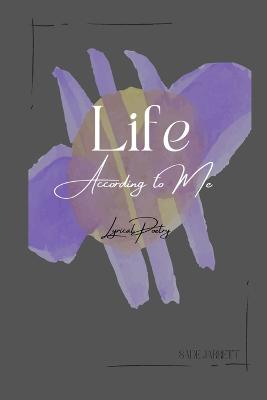 Book cover for Life According To Me Poetry