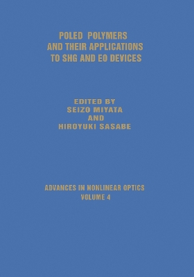 Book cover for Poled Polymers and Their Applications to SHG and EO Devices