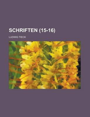 Book cover for Schriften (15-16)