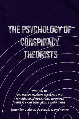 Book cover for The Psychology of Conspiracy Theorists