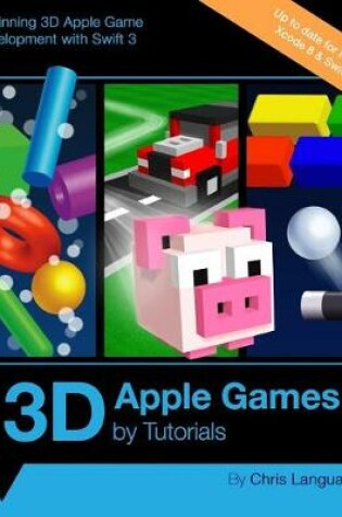 Cover of 3D Apple Games by Tutorials