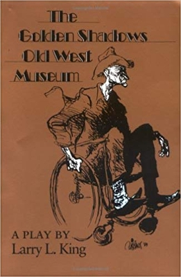 Book cover for The Golden Shadows Old West Museum