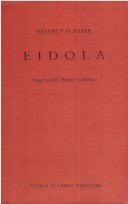 Book cover for Eidola