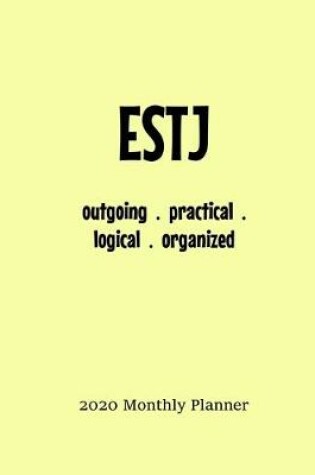 Cover of ESTJ Monthly Planner