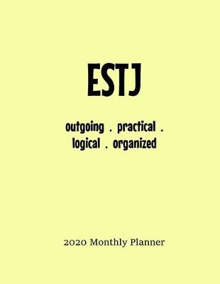 Book cover for ESTJ Monthly Planner