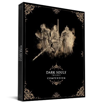 Book cover for Dark Souls Trilogy Compendium 25th Anniversary Edition