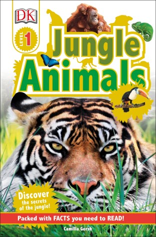 Book cover for DK Readers L1: Jungle Animals