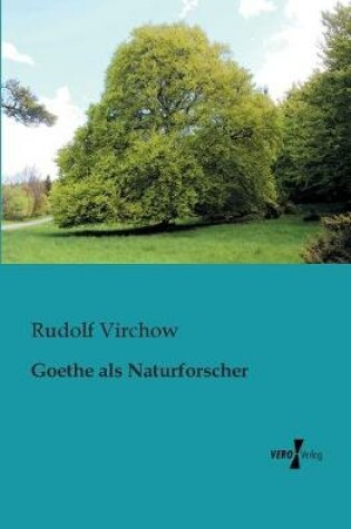 Cover of Goethe als Naturforscher