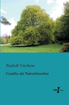 Book cover for Goethe als Naturforscher