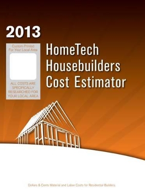 Book cover for HomeTech Housebuilders Cost Estimator