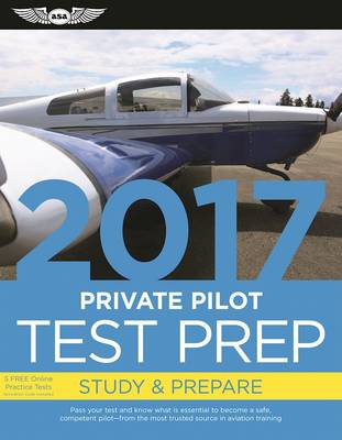 Book cover for Private Pilot Test Prep 2017 Book and Tutorial Software Bundle