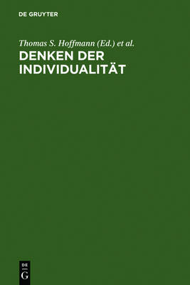 Cover of Denken der Individualitat