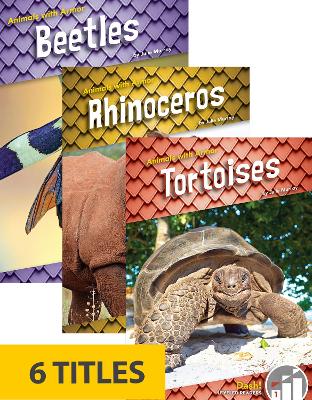 Book cover for Animals with Armor (Set of 6)