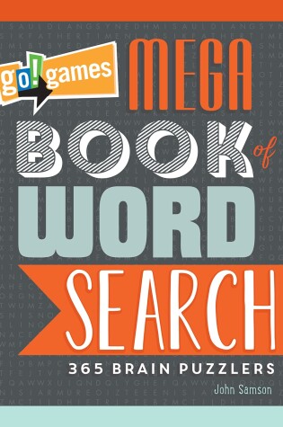 Cover of Go!Games Mega Book of Word Search