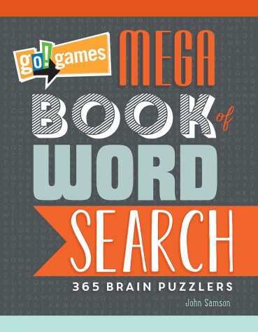 Book cover for Go!Games Mega Book of Word Search