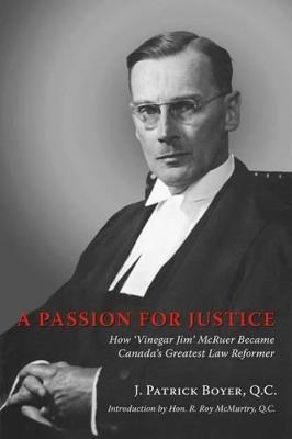 Cover of A Passion for Justice