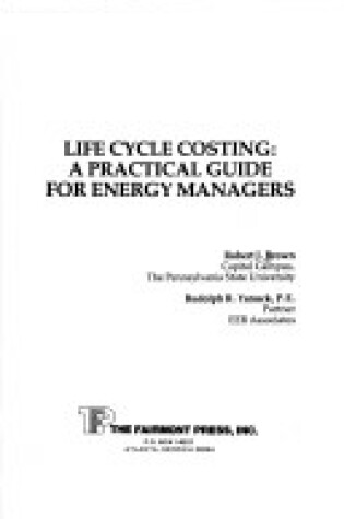 Cover of Life Cycle Costing