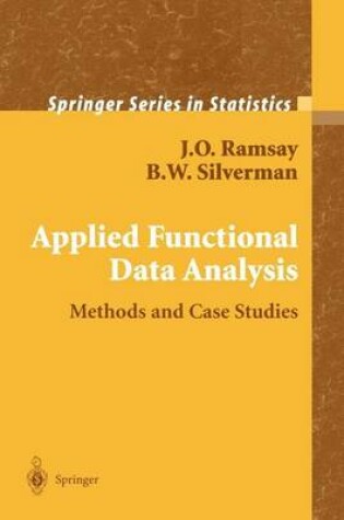 Cover of Applied Functional Data Analysis: Methods and Case Studies