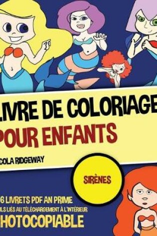 Cover of Livre de coloriage pour enfants (Sir�nes)