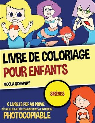 Book cover for Livre de coloriage pour enfants (Sirènes)