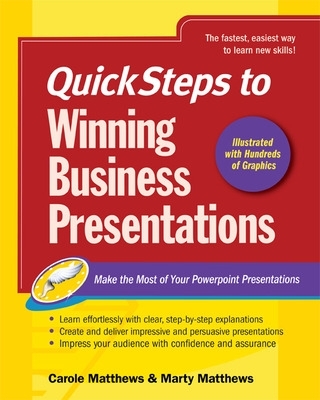 Cover of Quicksteps to Winning Business Presentations