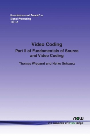 Cover of Video Coding