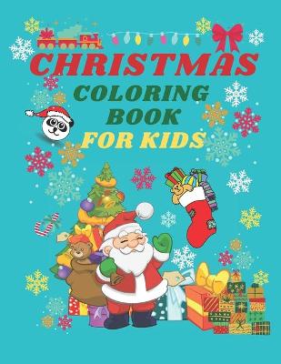 Book cover for CHRISTMAS COLORING BOOK for KIDS