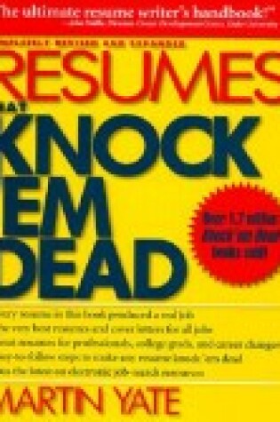 Cover of Resumes That Knock'Em Dead